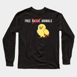 Free Animals Long Sleeve T-Shirt